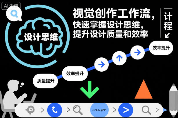 视觉创作工作流,快速掌握设计思维,提升设计质量和效率插图 视觉创作工作流,快速掌握设计思维,提升设计质量和效率